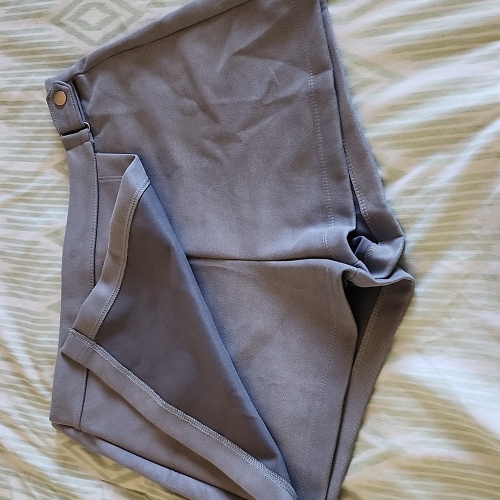 Iris Gray Wrap Skort - image 3